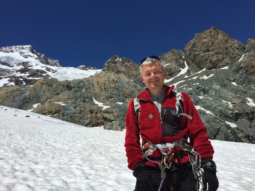 Il presidente delle Guide Alpine lombarde Luca Biagini (foto Ufficio stampa Guide Alpine Lombardia)