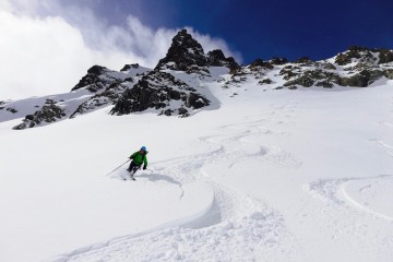 sciatore scialpinismo
